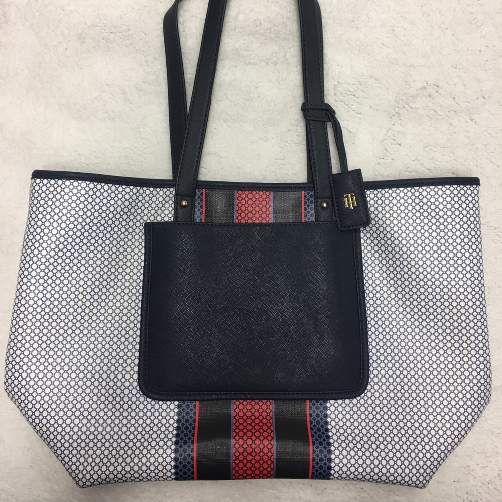 Blue Tommy Hilfiger Tote Bag